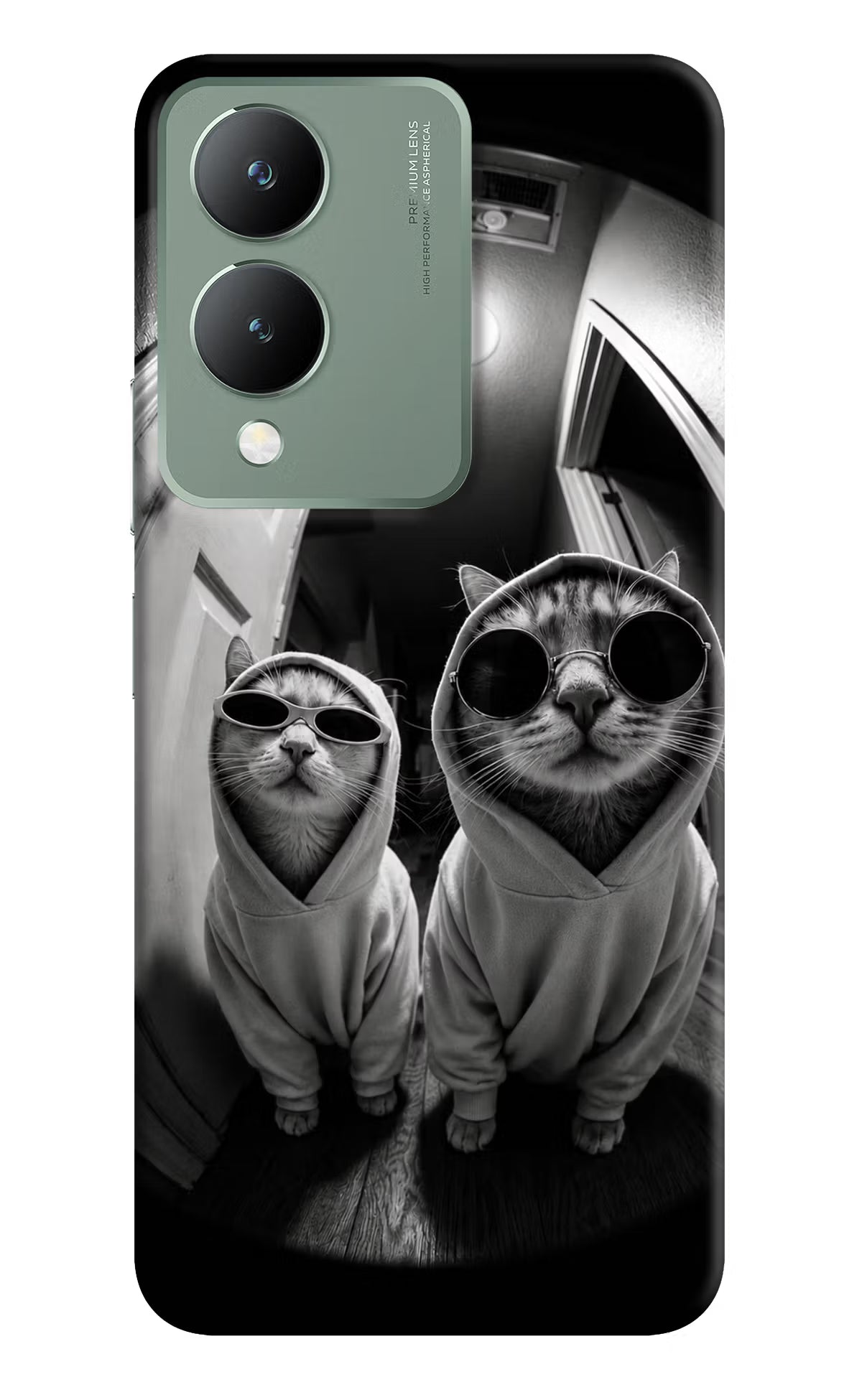 Hood Cats Vivo Y17s Back Cover