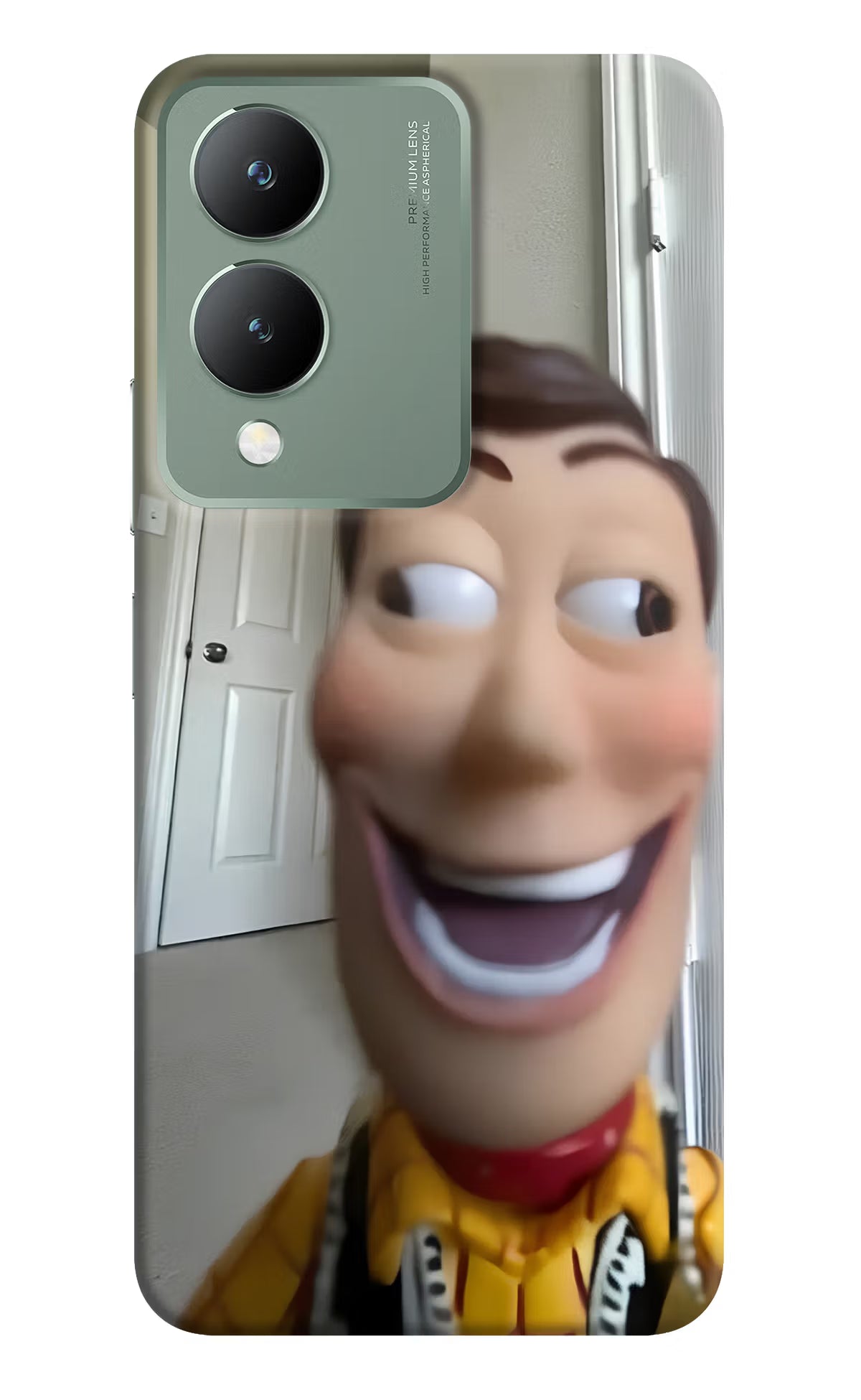 Side Eye Woody Vivo Y17s Back Cover