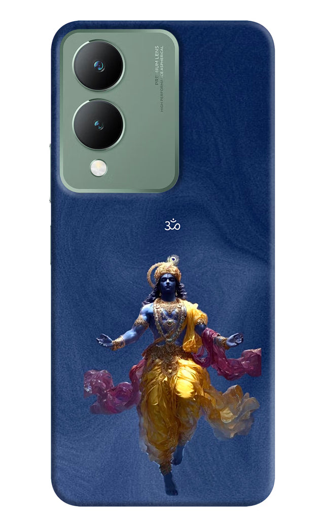 Cosmic Krishna Vivo Y17s Hard Case Back Cover by Casekaro