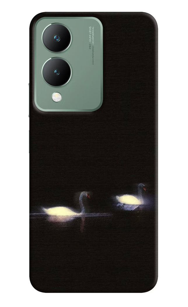 Silent Swans Vivo Y17s Hard Case Back Cover by Casekaro