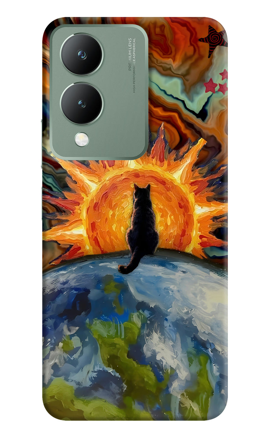 Sunrise Beyond Vivo Y17s Back Cover, Hard case