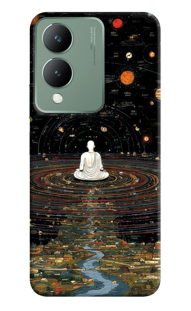 Space Monk Vivo Y17s Hard Case Back Cover by Casekaro