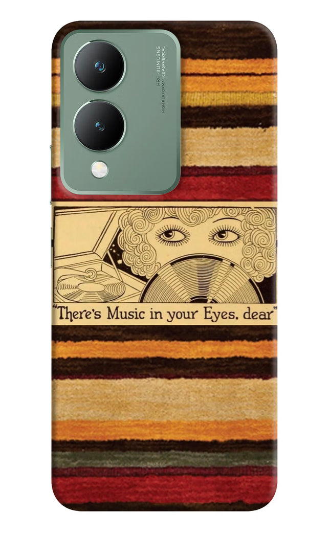 Vinyl Stripes Vivo Y17s Hard Case Back Cover by Casekaro