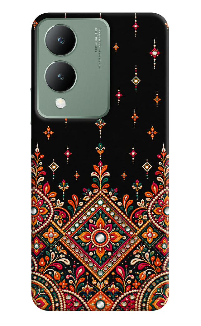 Noir Mehfil Vivo Y17s Hard Case Back Cover by Casekaro