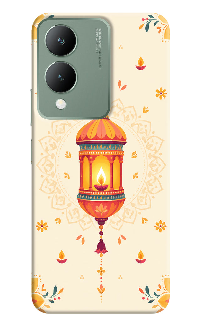 Golden Lantern Vivo Y17s Hard Case Back Cover by Casekaro