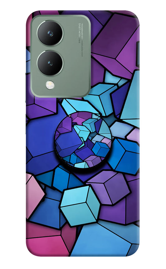 Cubic Abstract Vivo Y17s Pop Case