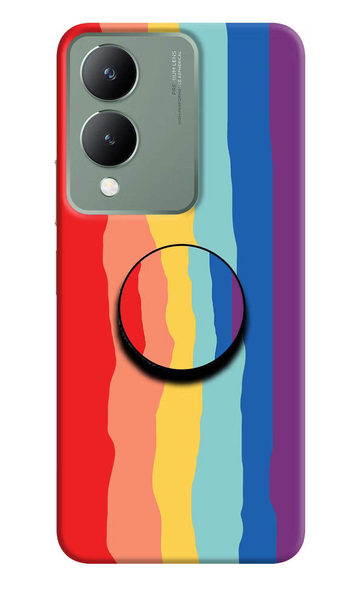 Rainbow Vivo Y17s Pop Case