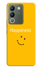 Happiness With Smiley Vivo Y200 5G Hard Case Back Cover by Casekaro