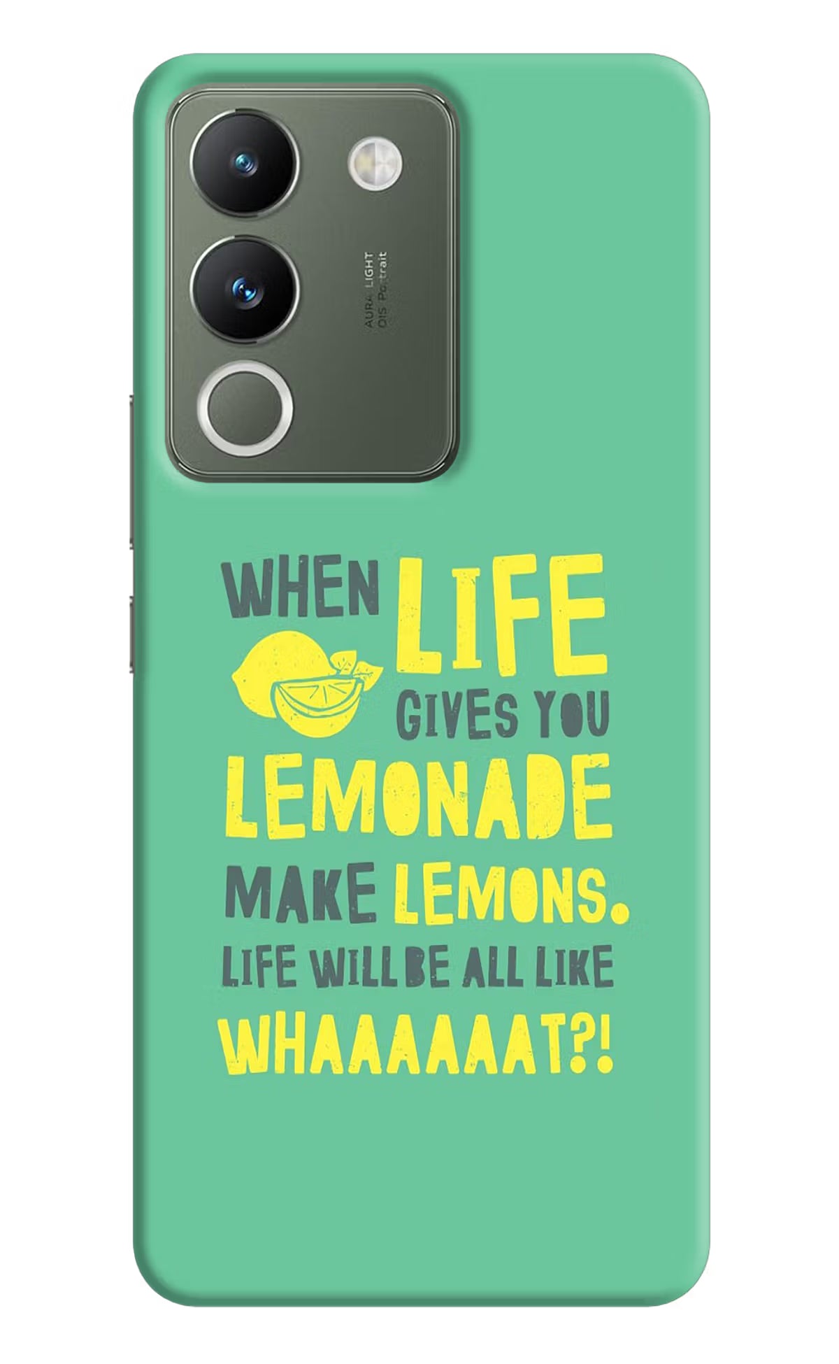 Quote Vivo Y200 5G Hard Case Back Cover by Casekaro