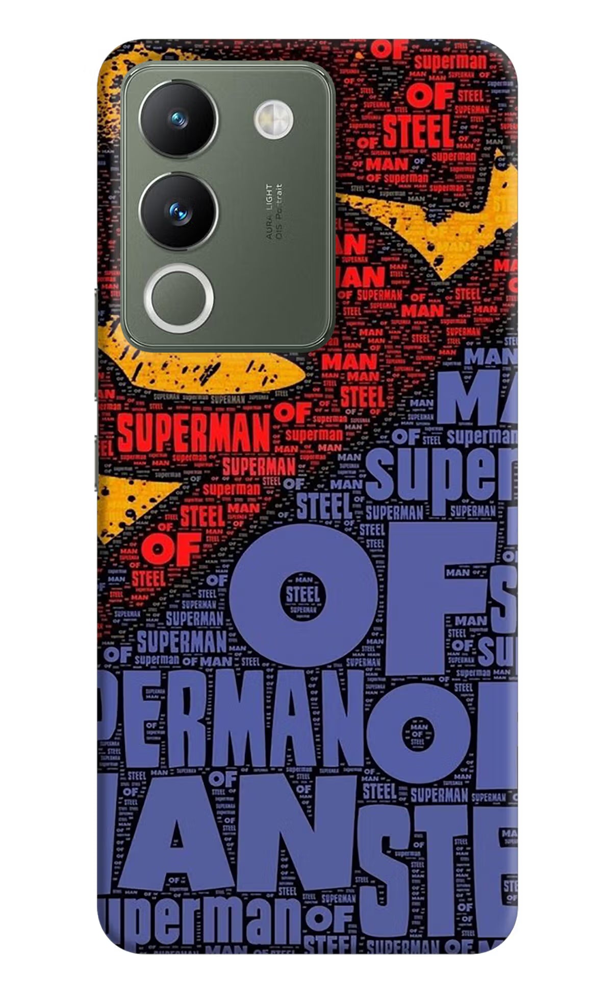 Superman Vivo Y200 5G Hard Case Back Cover by Casekaro