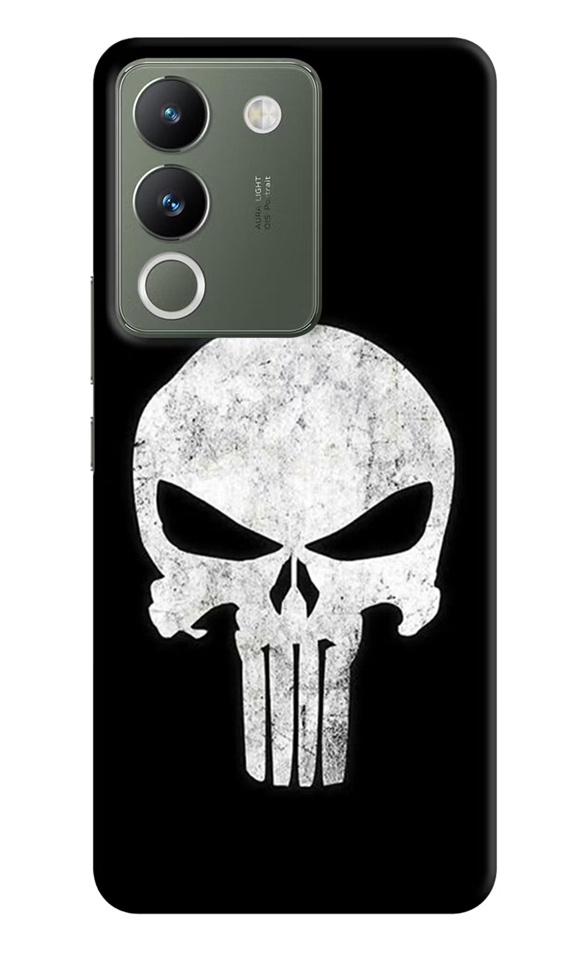 Punisher Skull Vivo Y200 5G Hard Case Back Cover by Casekaro