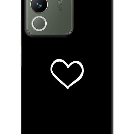 Heart Vivo Y200 5G Hard Case Back Cover by Casekaro
