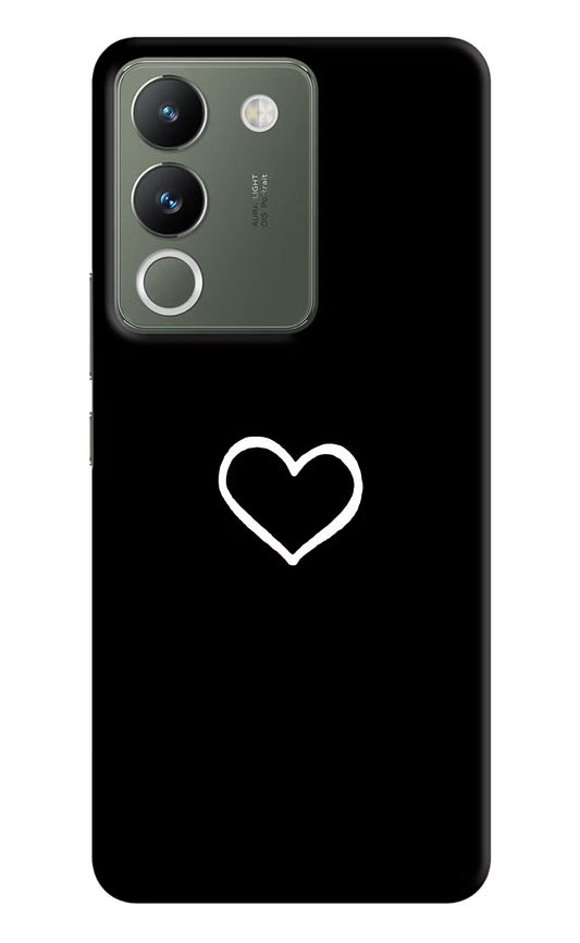Heart Vivo Y200 5G Hard Case Back Cover by Casekaro