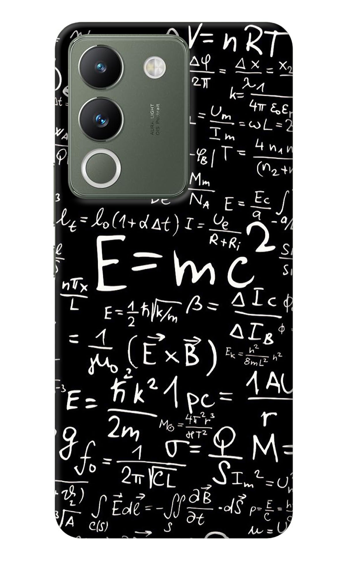 Physics Albert Einstein Formula Vivo Y200 5G Back Cover