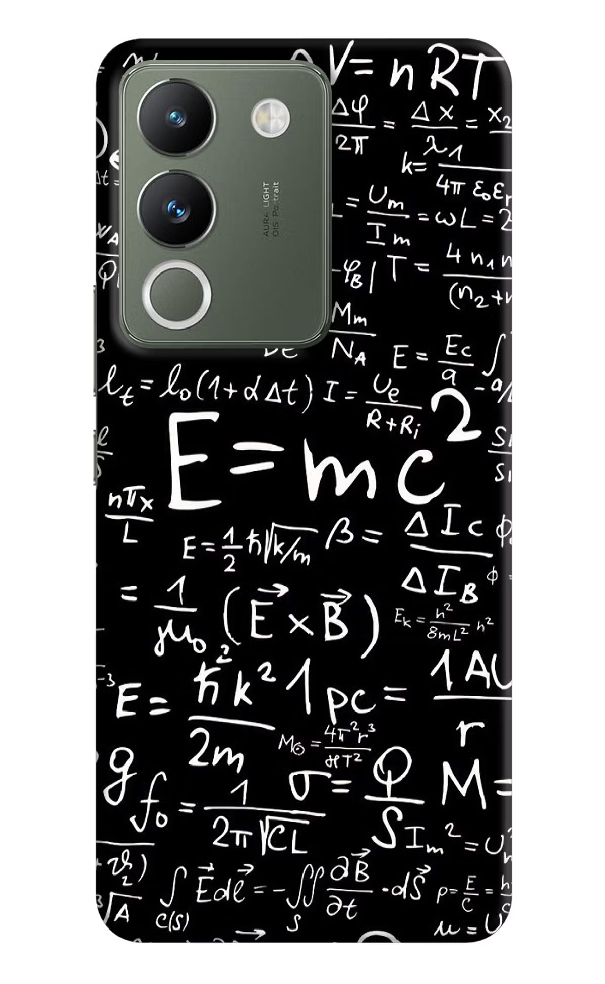 Physics Formula Vivo Y200 5G Hard Case Back Cover by Casekaro