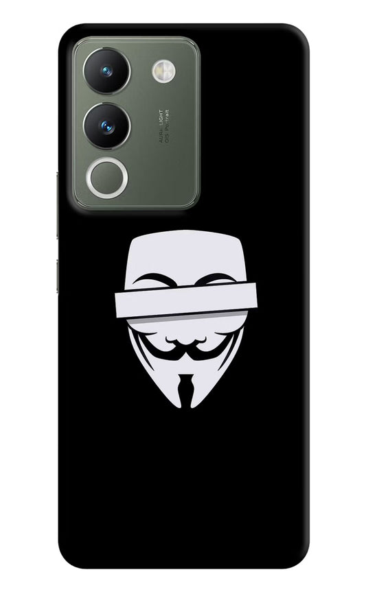 Anonymous Face Vivo Y200 5G Hard Case Back Cover by Casekaro