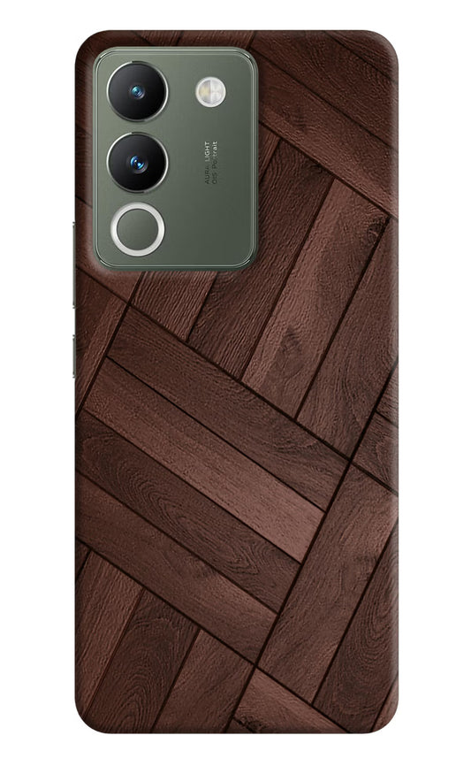 Wooden Texture Design Vivo Y200 5G Hard Case Back Cover by Casekaro