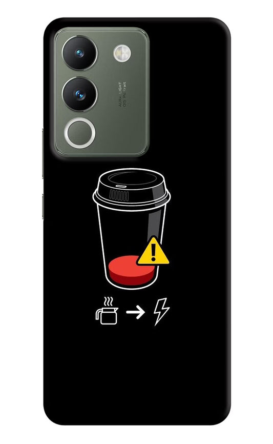 Coffee Vivo Y200 5G Hard Case Back Cover by Casekaro