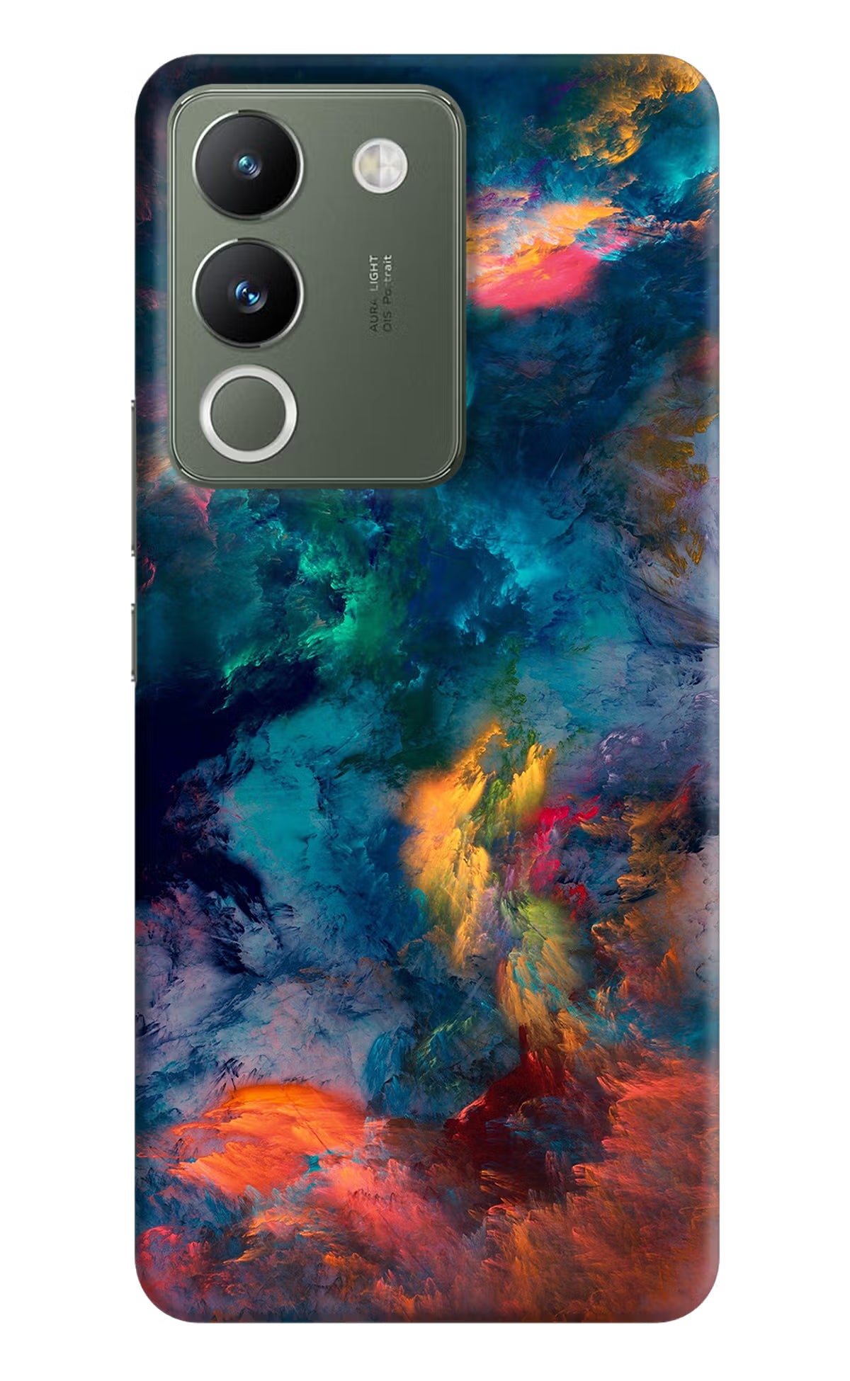 Artwork Paint Vivo Y200 5G Hard Case Back Cover by Casekaro