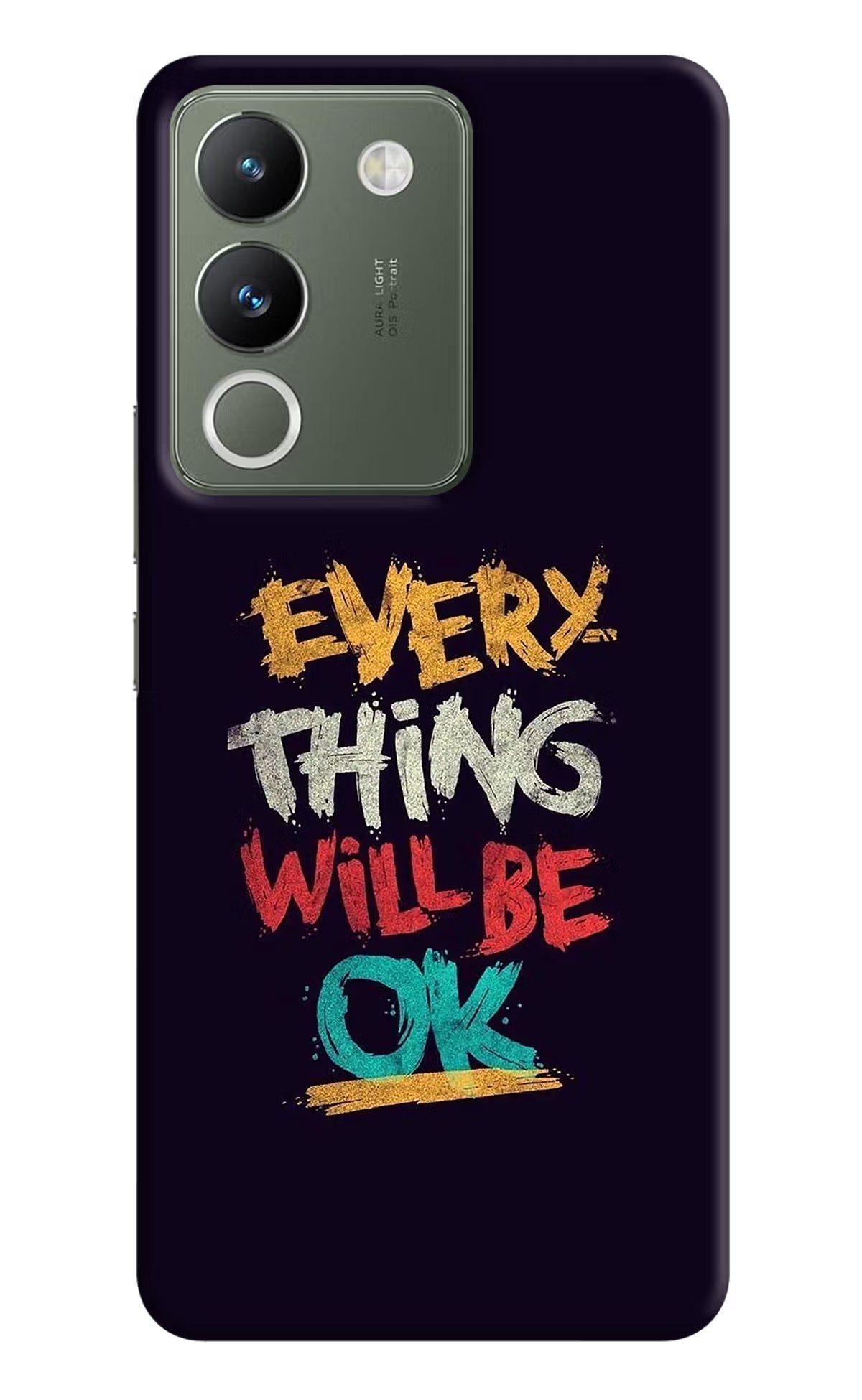 Everything Will Be Ok Vivo Y200 5G Hard Case Back Cover by Casekaro