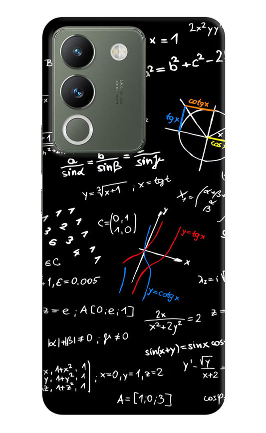 Mathematics Formula Vivo Y200 5G Hard Case Back Cover by Casekaro