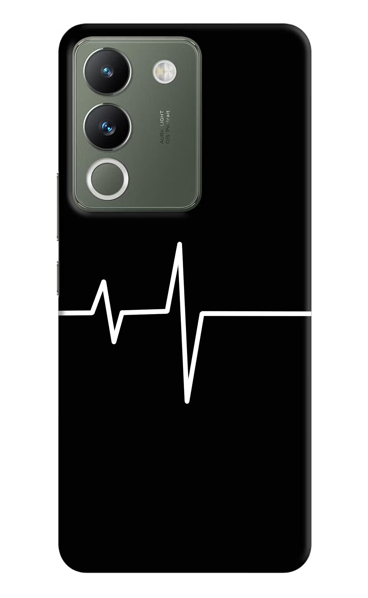 Heart Beats Vivo Y200 5G Hard Case Back Cover by Casekaro