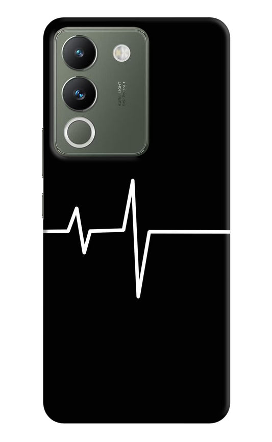 Heart Beats Vivo Y200 5G Hard Case Back Cover by Casekaro