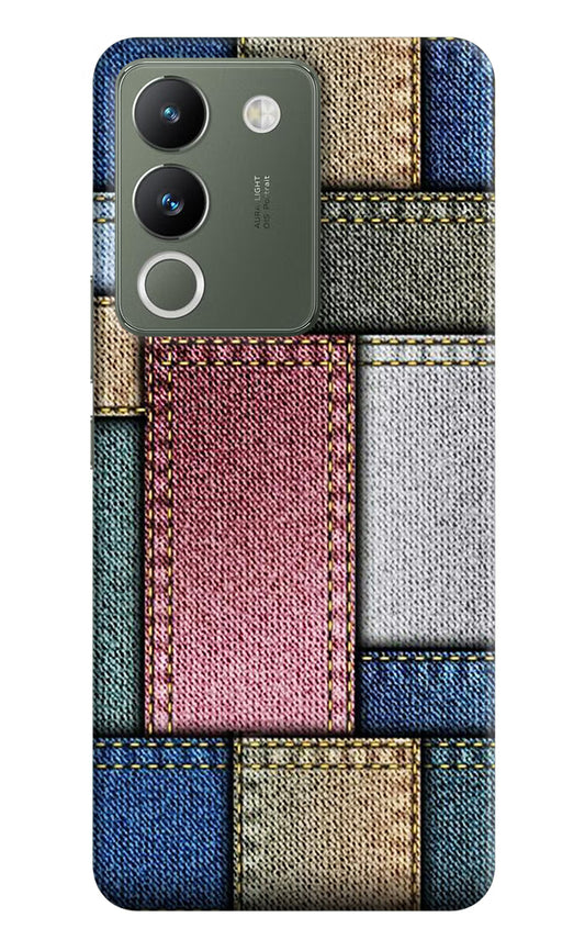 Multicolor Jeans Vivo Y200 5G Hard Case Back Cover by Casekaro