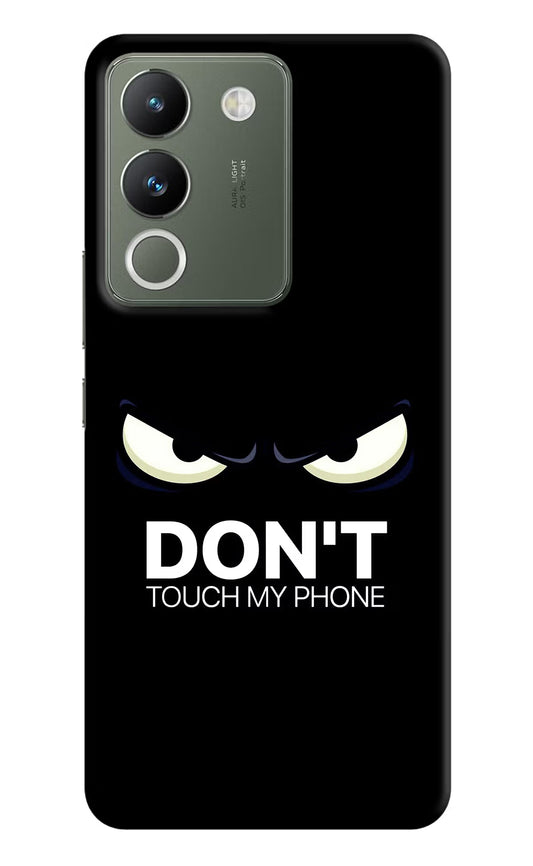 Don'T Touch My Phone Vivo Y200 5G Hard Case Back Cover by Casekaro