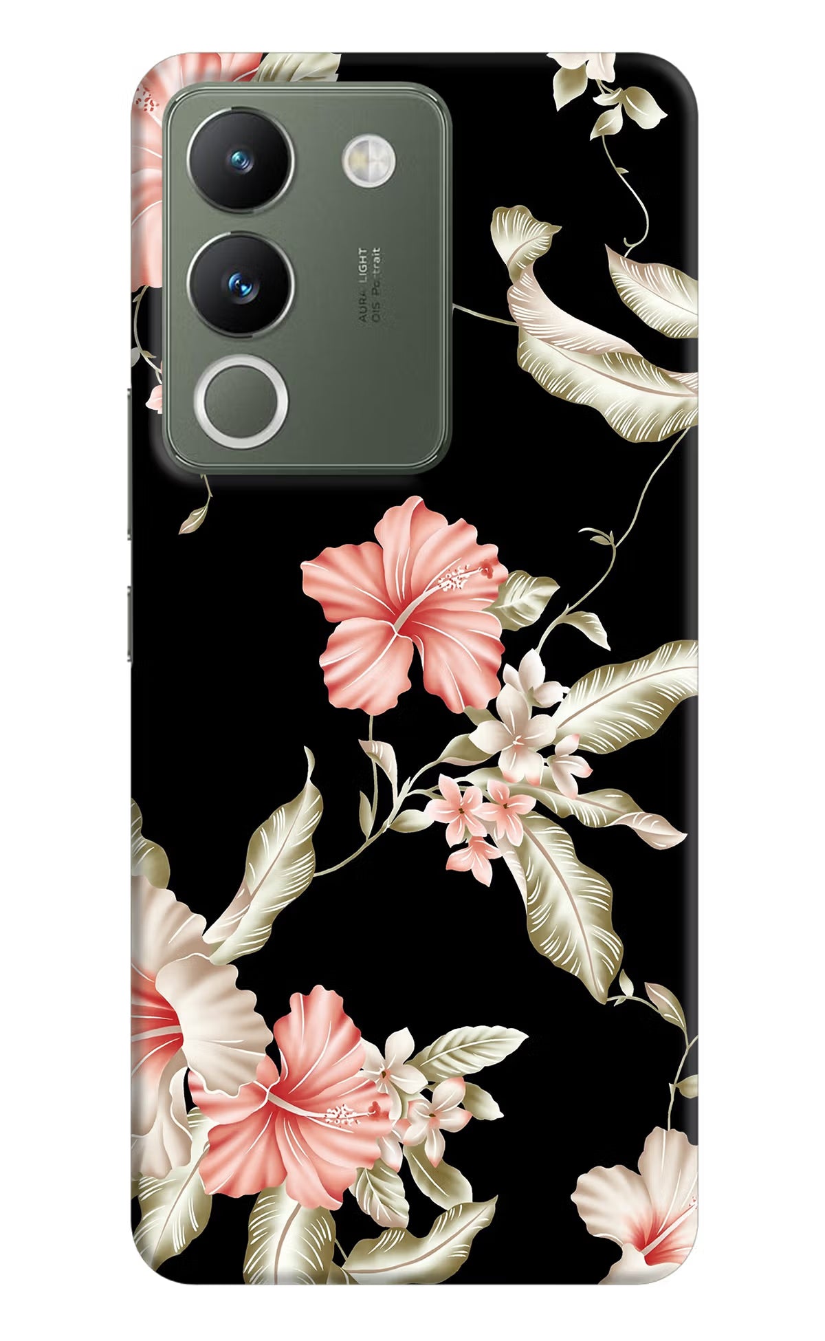Flowers Vivo Y200 5G Hard Case Back Cover by Casekaro