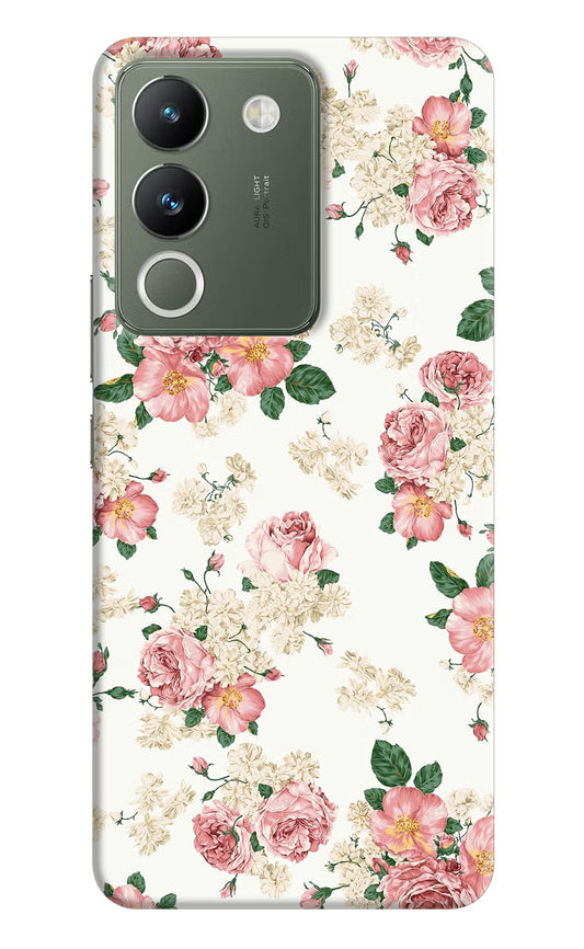 Flowers Vivo Y200 5G Hard Case Back Cover by Casekaro