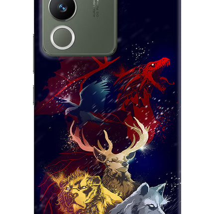 Game Of Thrones Vivo Y200 5G Hard Case Back Cover by Casekaro