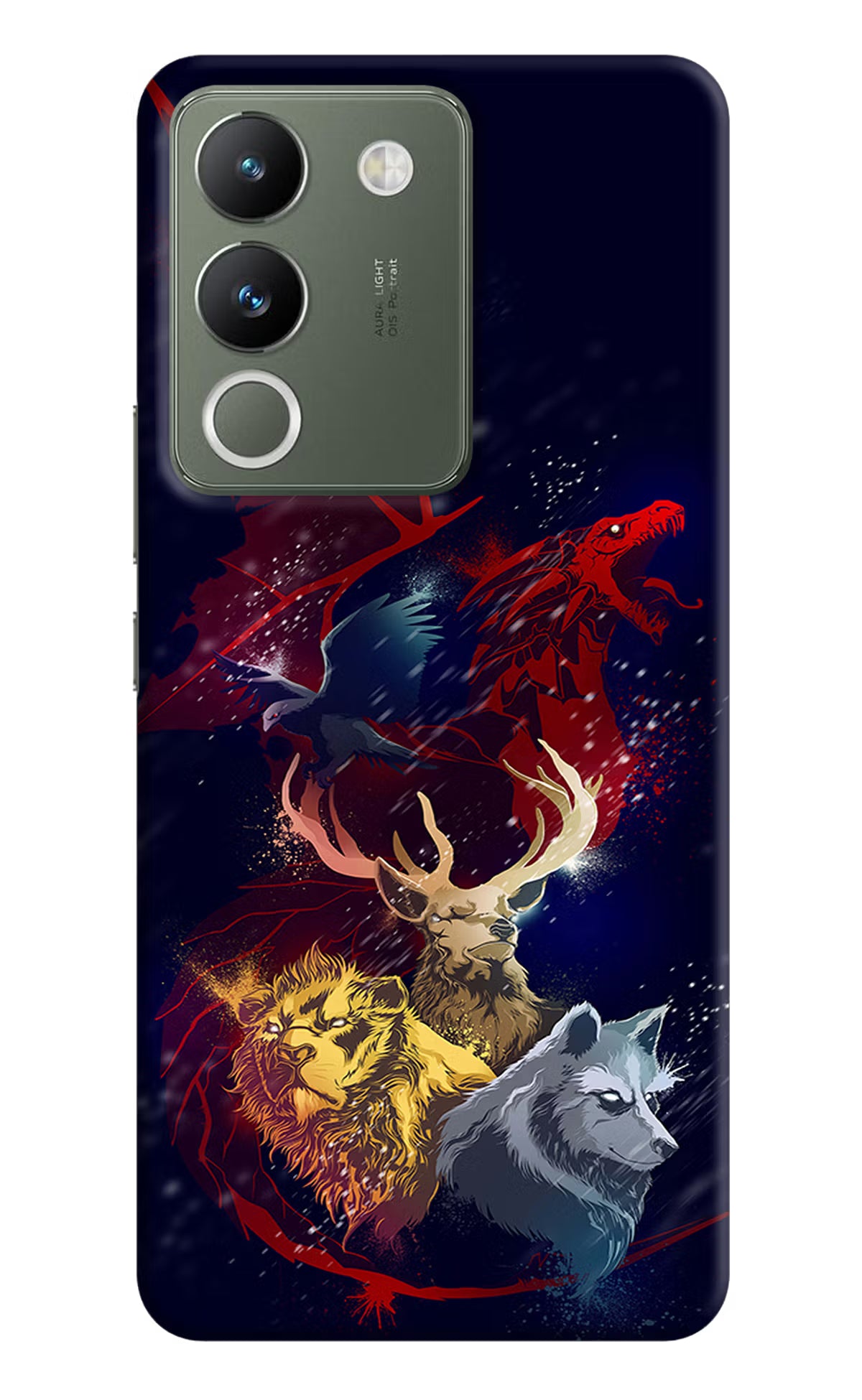 Game Of Thrones Vivo Y200 5G Hard Case Back Cover by Casekaro