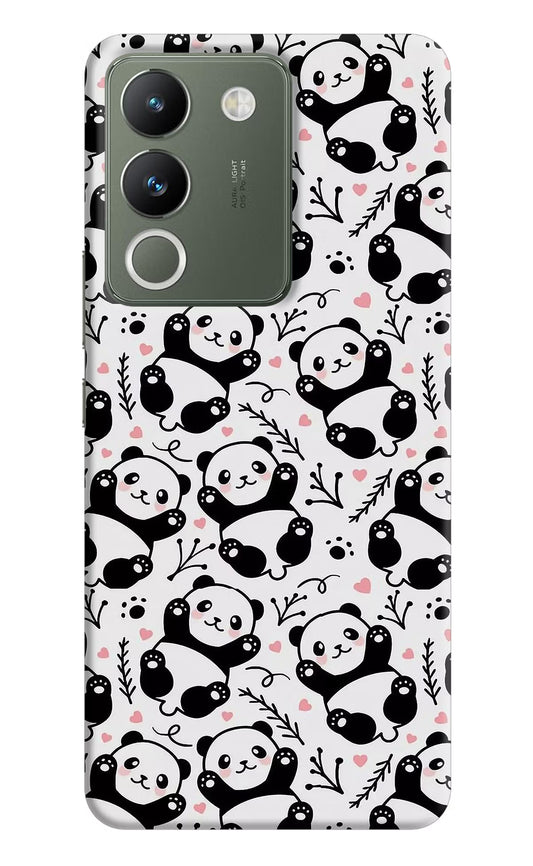 Cute Panda Vivo Y200 5G Hard Case Back Cover by Casekaro