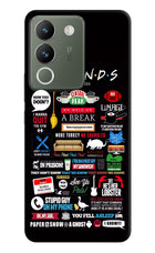 FRIENDS Vivo Y200 5G Hard Case Back Cover by Casekaro