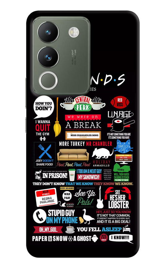 FRIENDS Vivo Y200 5G Hard Case Back Cover by Casekaro