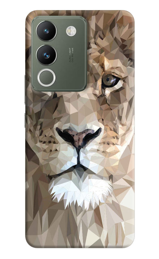 Lion Art Vivo Y200 5G Hard Case Back Cover by Casekaro