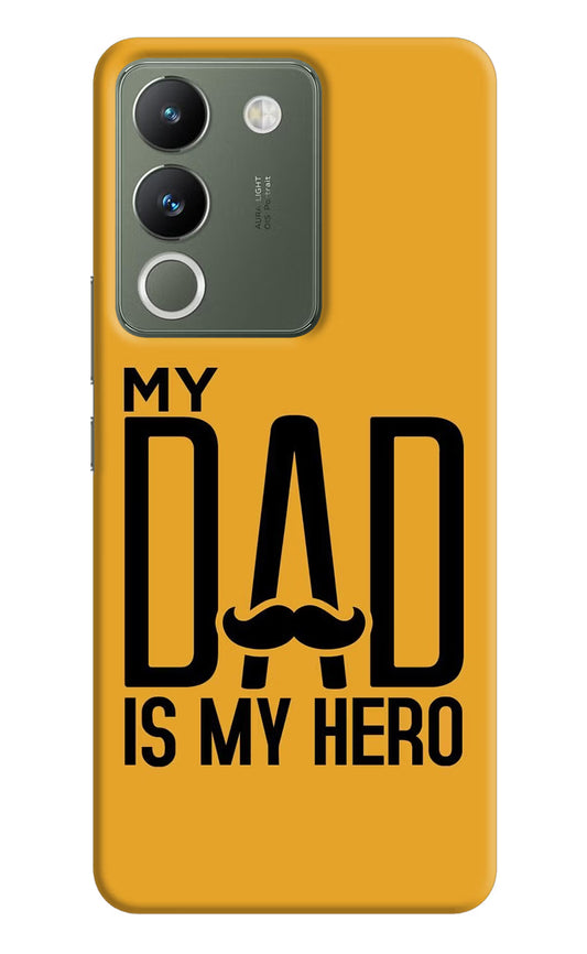 My Dad Is My Hero Vivo Y200 5G Hard Case Back Cover by Casekaro