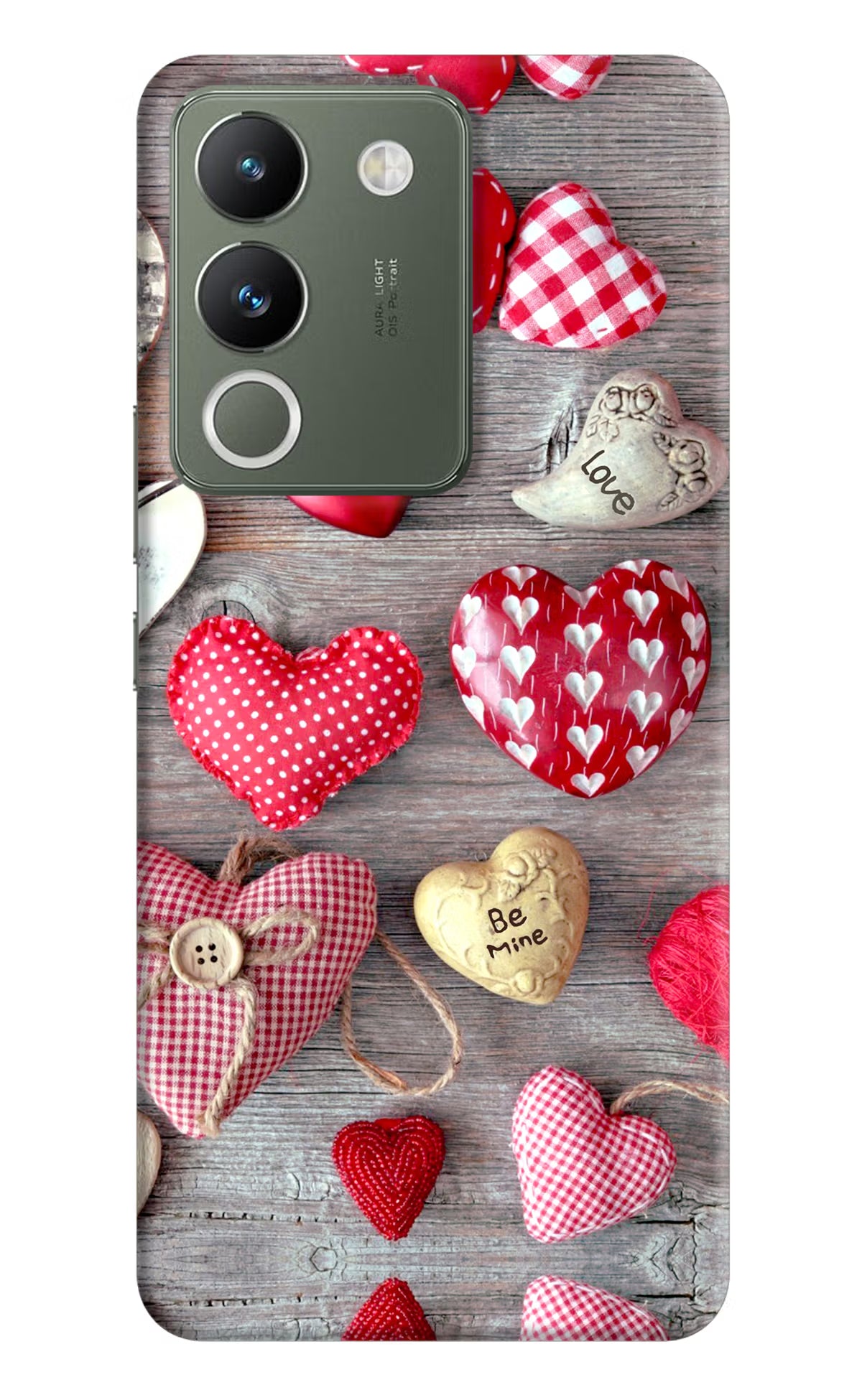 Love Wallpaper Vivo Y200 5G Hard Case Back Cover by Casekaro