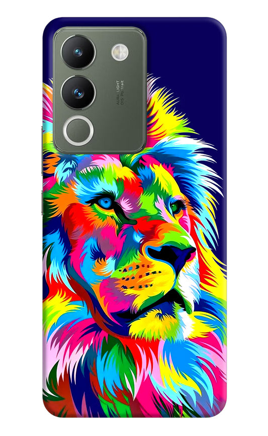 Vector Art Lion Vivo Y200 5G Hard Case Back Cover by Casekaro