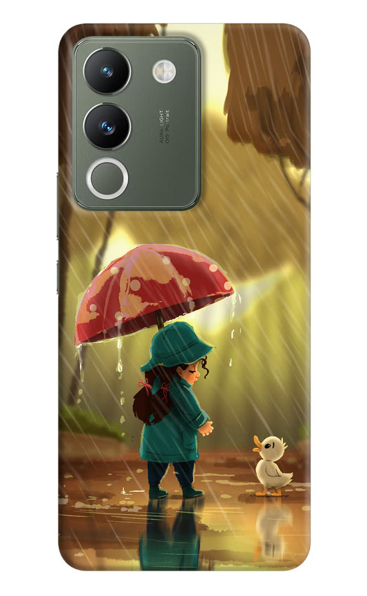 Rainy Day Vivo Y200 5G Hard Case Back Cover by Casekaro