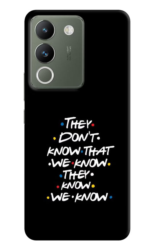 FRIENDS Dialogue Vivo Y200 5G Hard Case Back Cover by Casekaro
