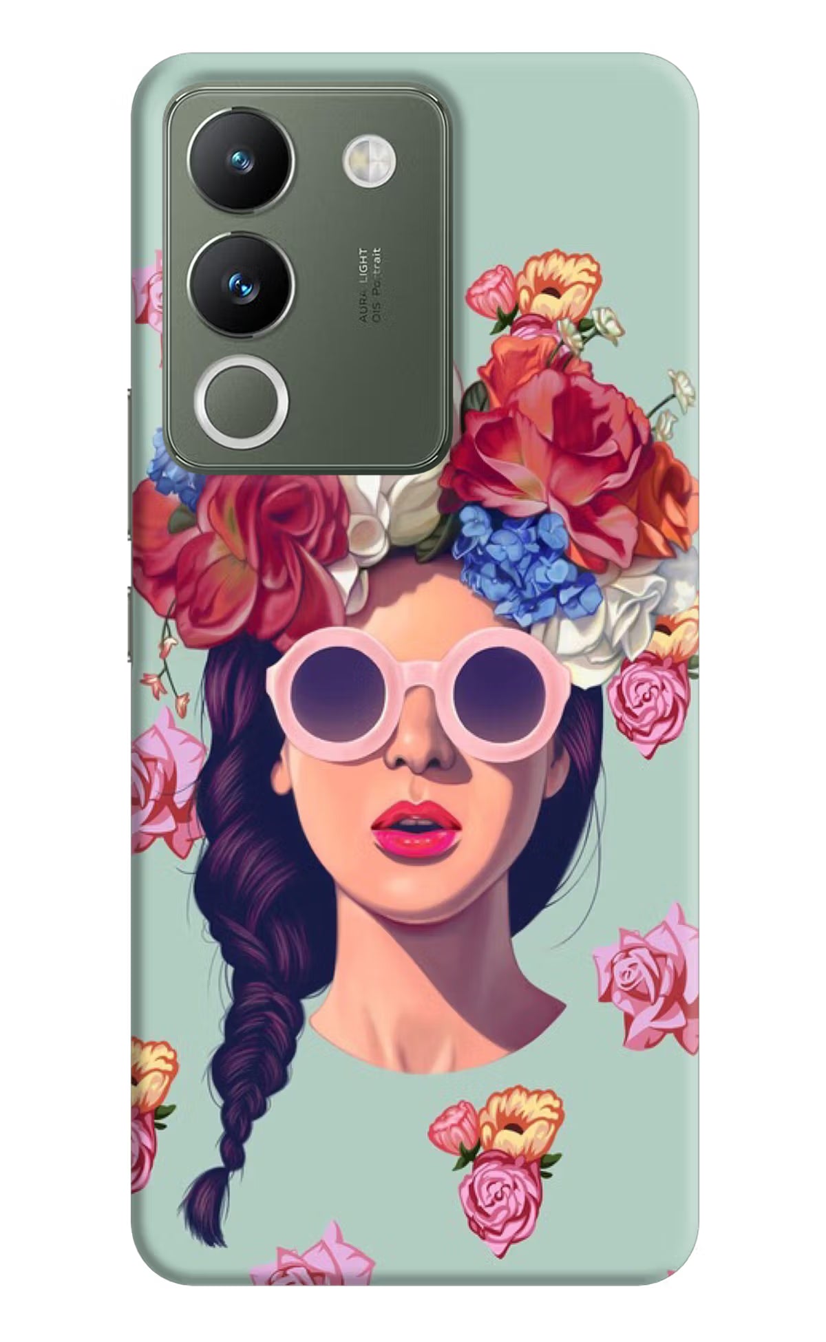 Pretty Girl Vivo Y200 5G Hard Case Back Cover by Casekaro