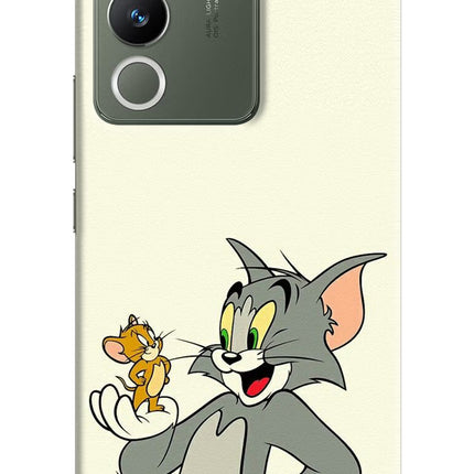 Tom & Jerry Vivo Y200 5G Hard Case Back Cover by Casekaro