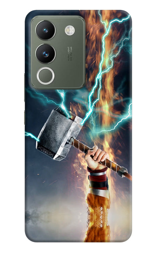 Thor Hammer Mjolnir Vivo Y200 5G Hard Case Back Cover by Casekaro