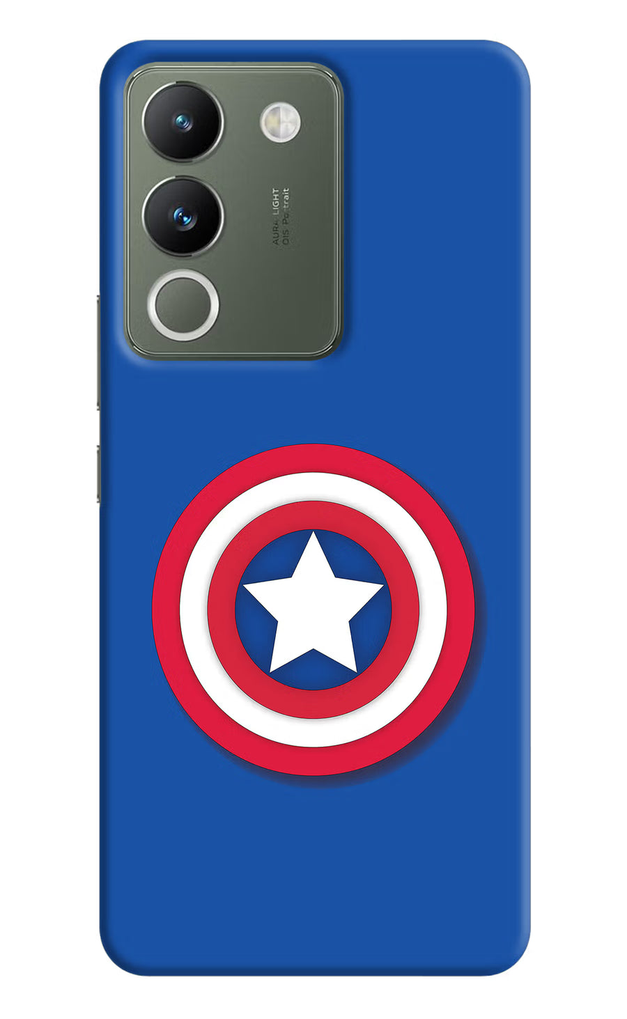 Shield Vivo Y200 5G Back Cover, Hard case