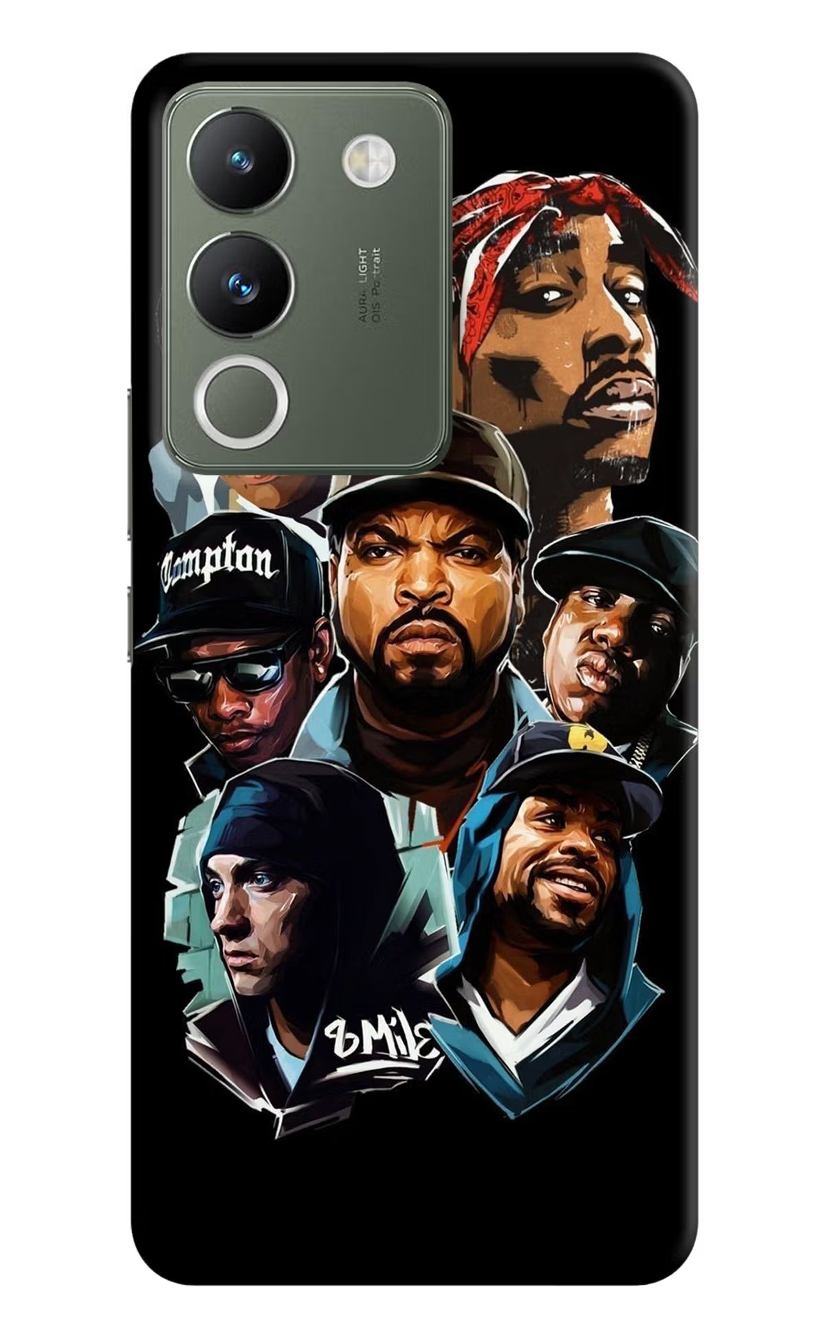 Rappers Vivo Y200 5G Hard Case Back Cover by Casekaro