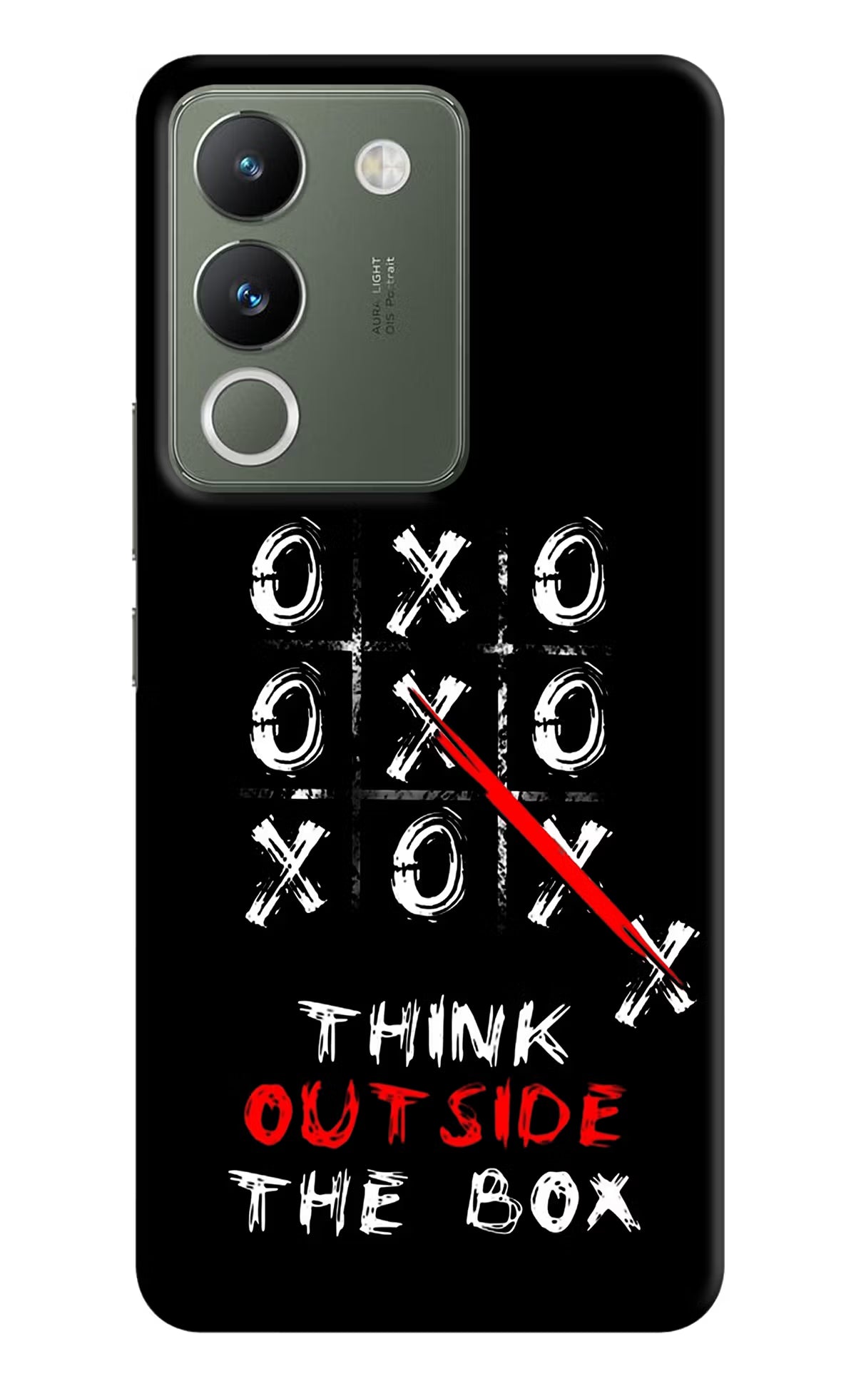 Think out of the BOX Vivo Y200 5G Hard Case Back Cover by Casekaro