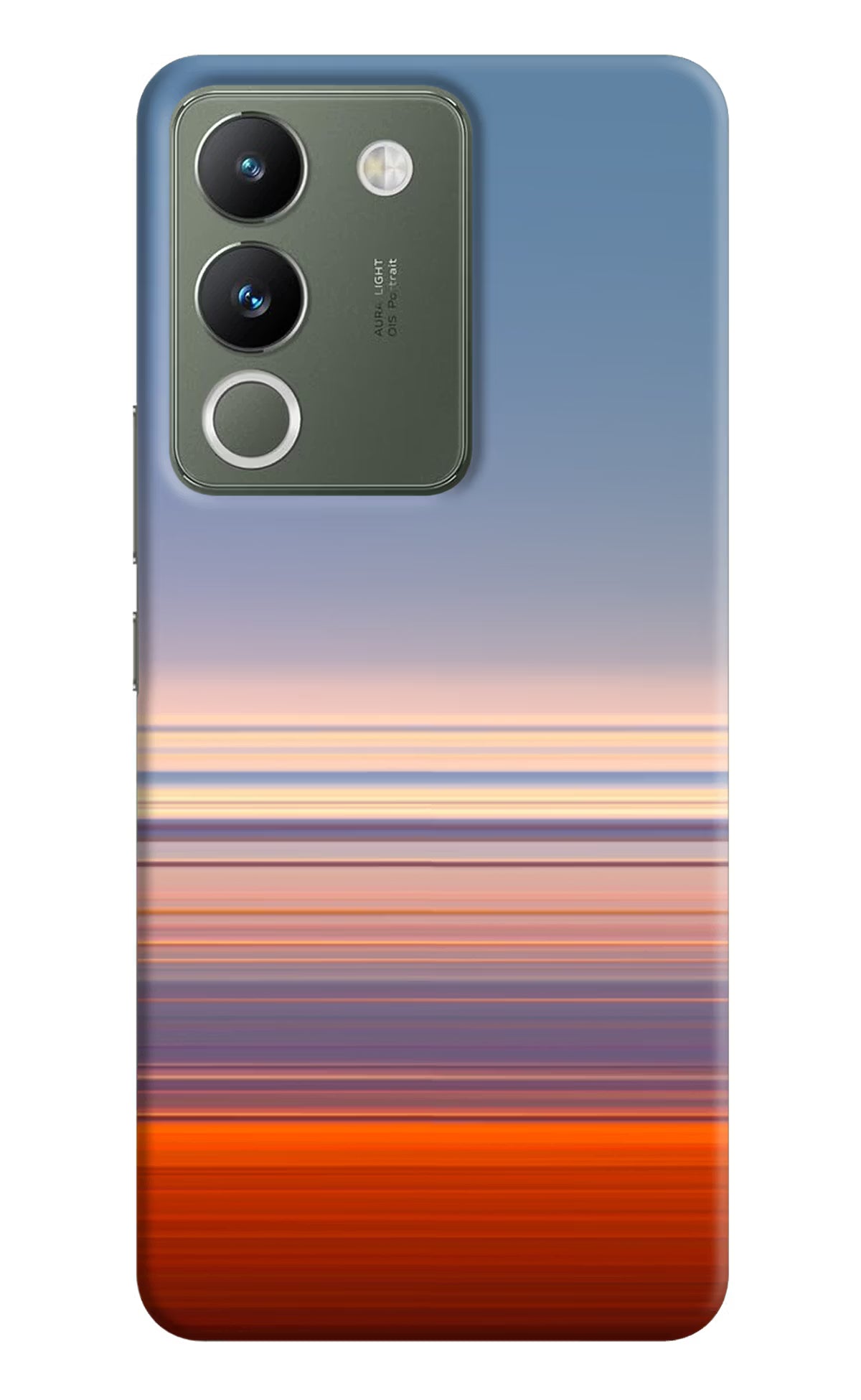Morning Colors Vivo Y200 5G Hard Case Back Cover by Casekaro