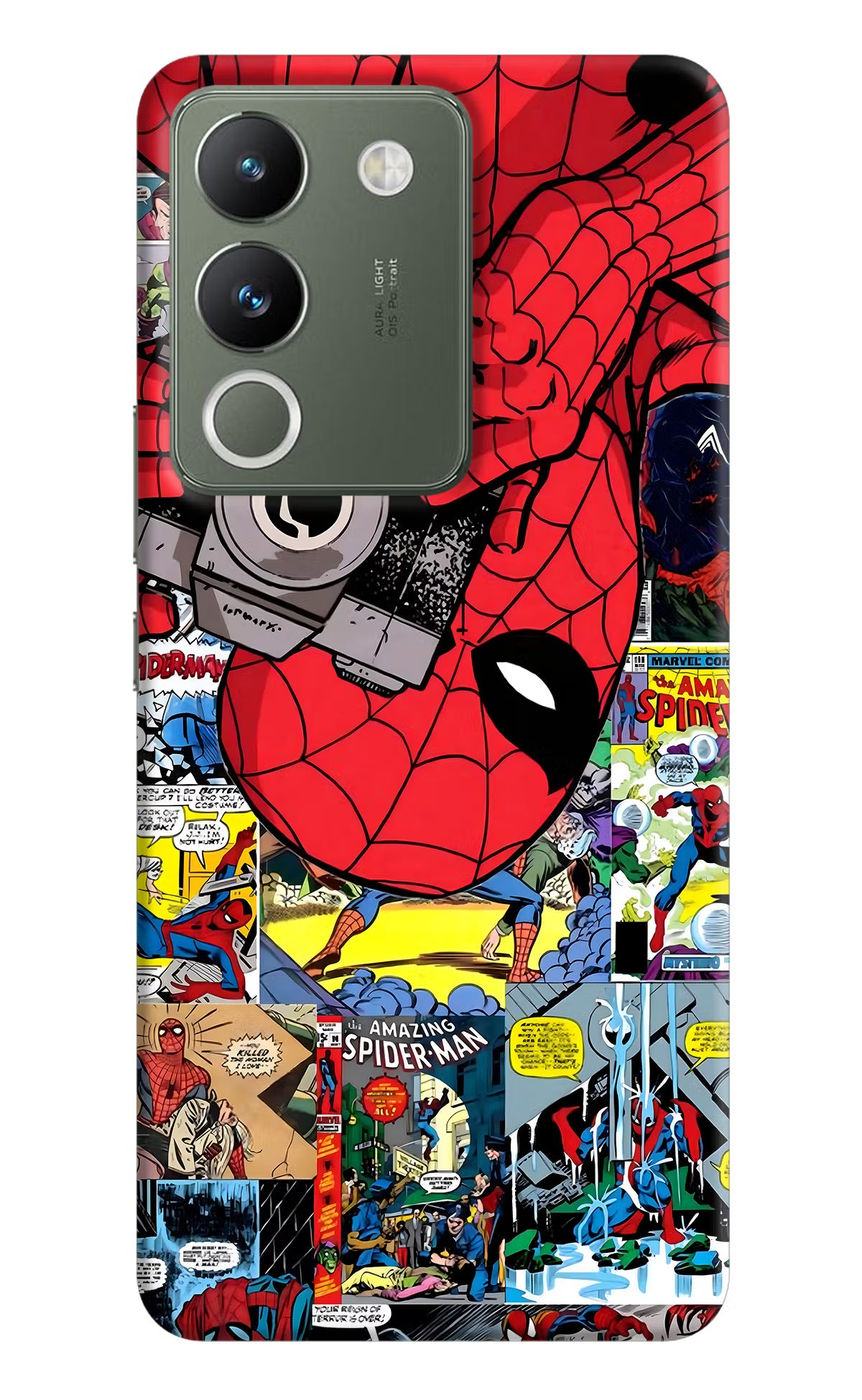 Spider Man Vivo Y200 5G Hard Case Back Cover by Casekaro